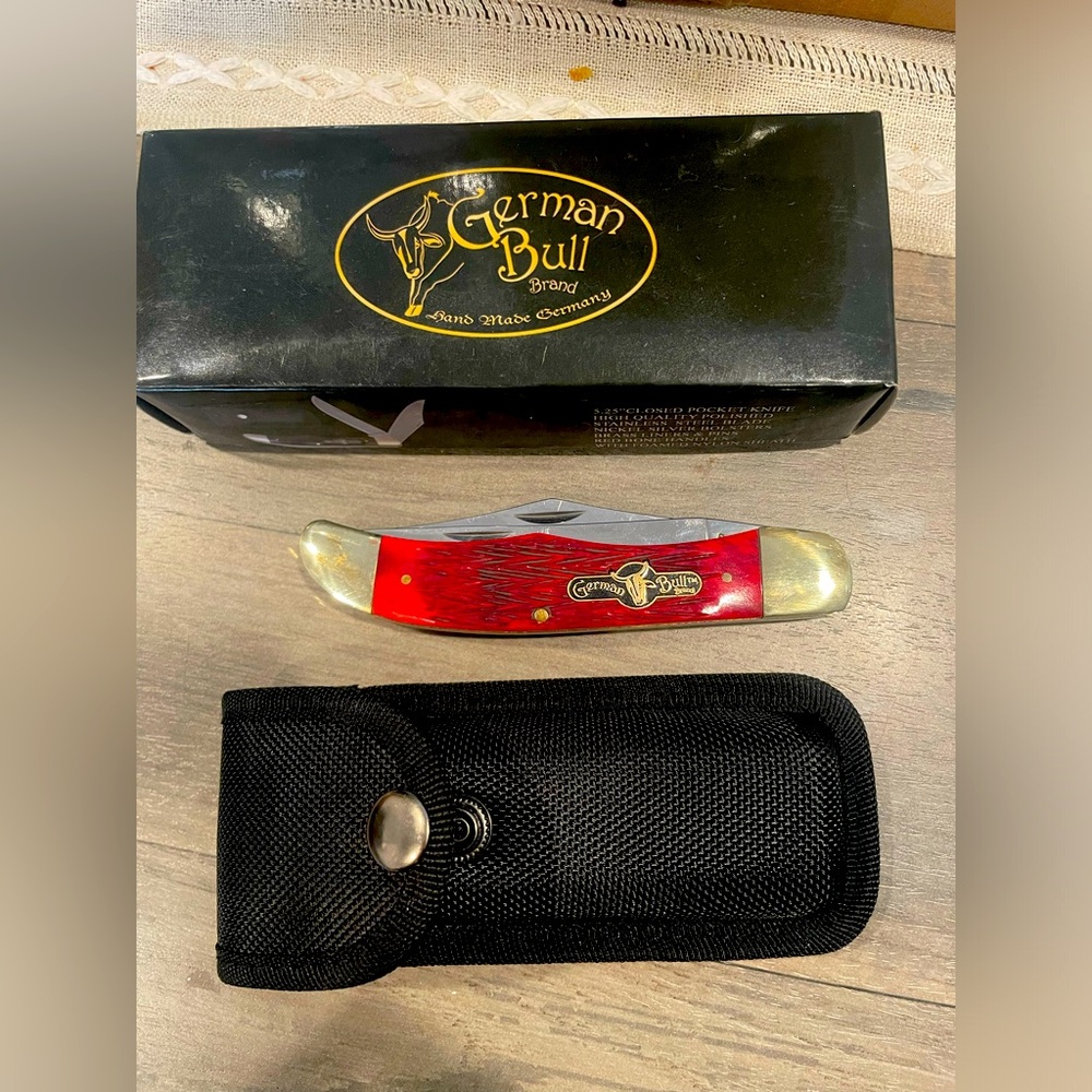 German Bull Double collectors knife